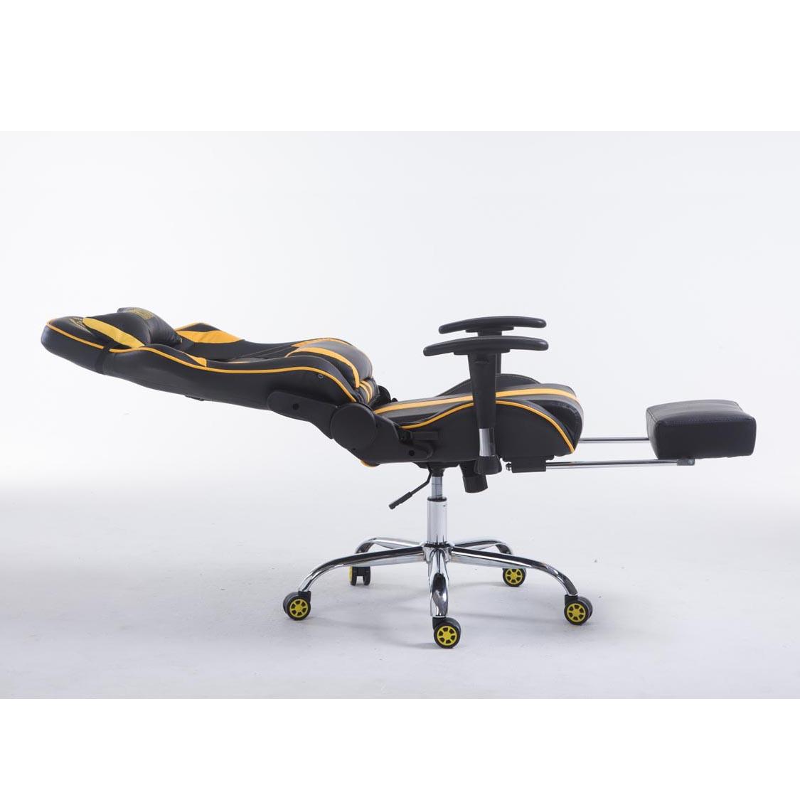 Fauteuil Gamer, Siège de Bureau Ergonomique, Repose-Pieds