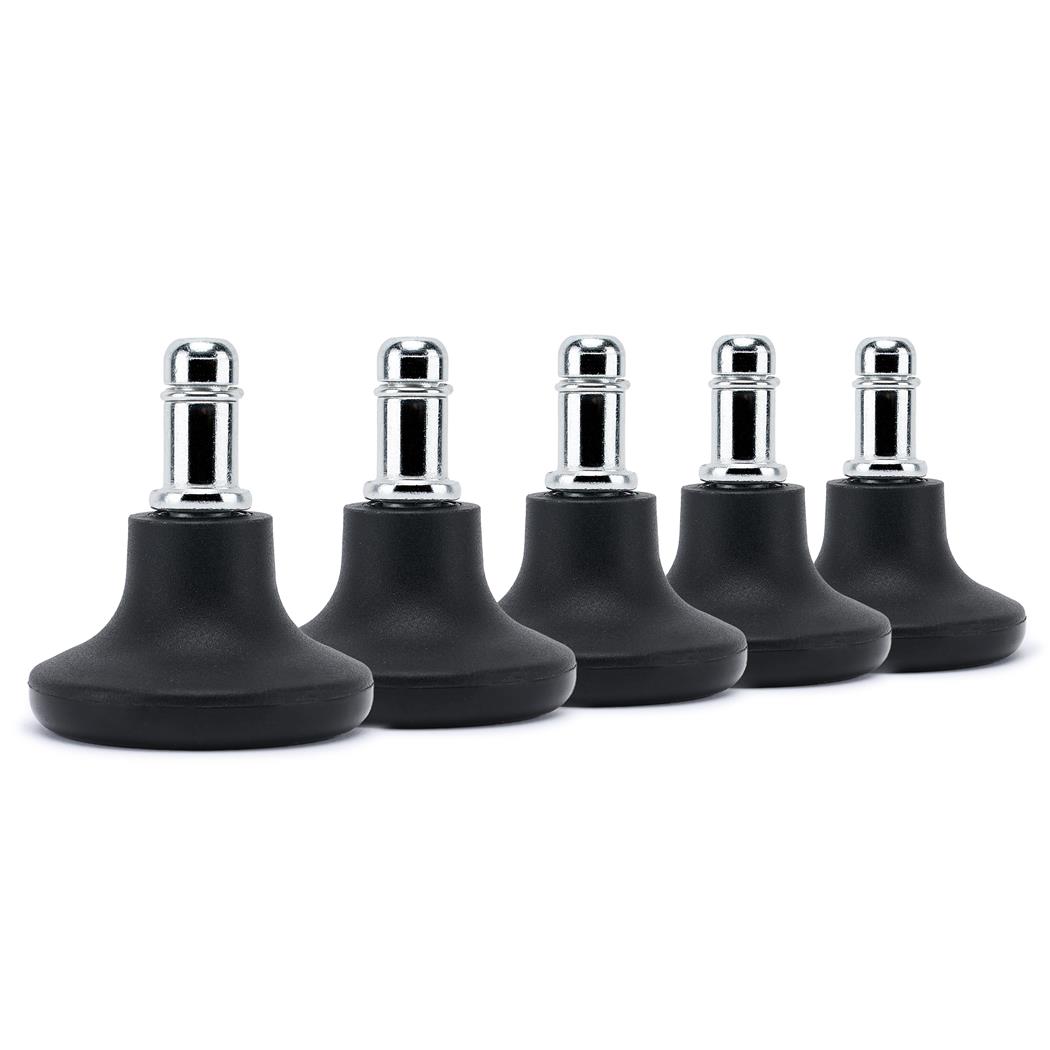 Lot de 5 Patins H1, Axe de 11mm, Design Tendance, Antidérapants, Résistants