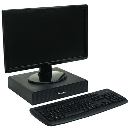 Rehausseur pour Écran EON, 34x31x7cm, Noir