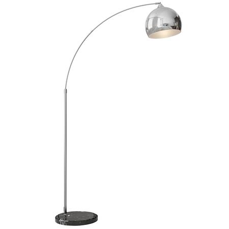 Lampe de Bureau PROLUME, Design Moderne et Elégant, Métal et Marbre, Couleur Argent