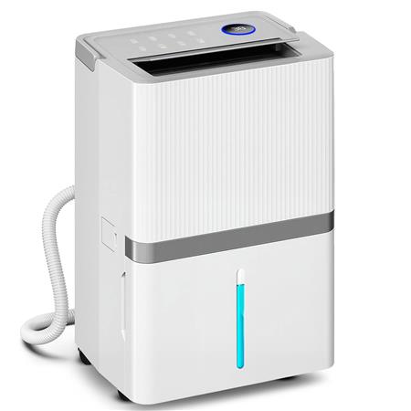 Deshumidificateur de Bureau PUREDRY, Design Industriel, Réservoir 5,5 L, Blanc