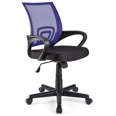 Chaise de bureau SÉOUL, Design séduisant, Grande Assise Rembourrée, Violet