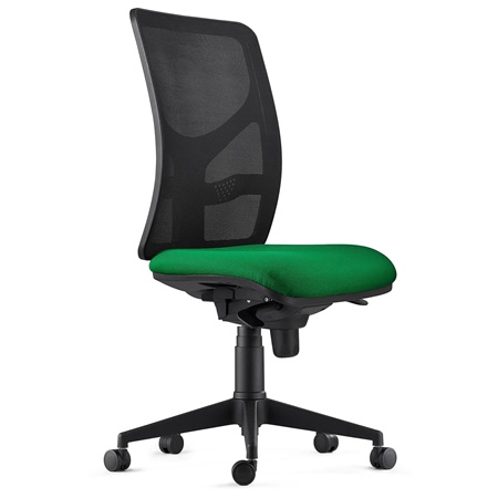 Chaise de bureau MILO, Support Lombaire, en Tissu, Vert