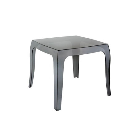Table d’appoint SOPHIE, Design Exclusif, 50x50 cm, Empilable, Noir